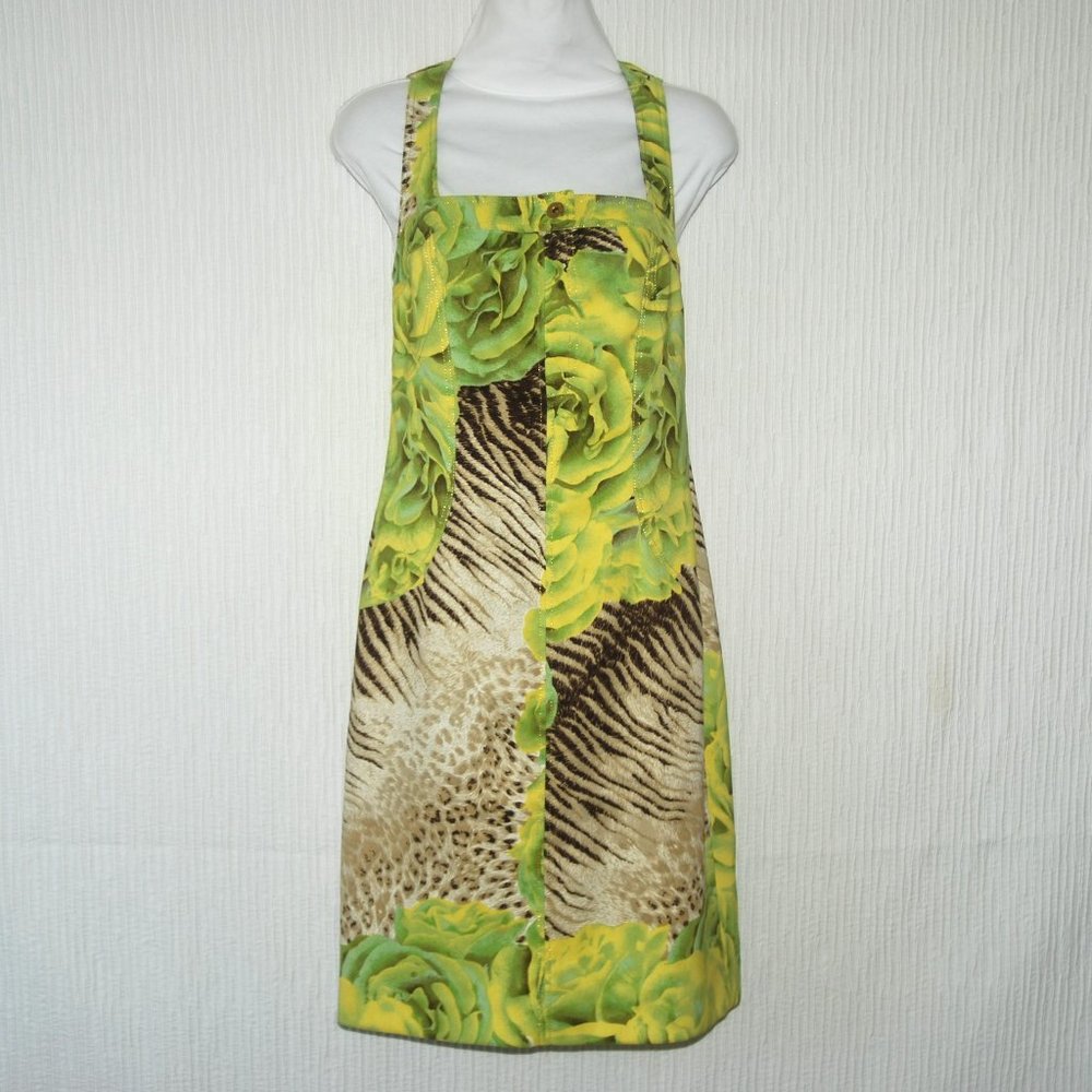 Albero Makali Multicolor Floral & Animal Printed Dress Size 6